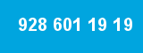 928 601 19 19 928 601 19 19